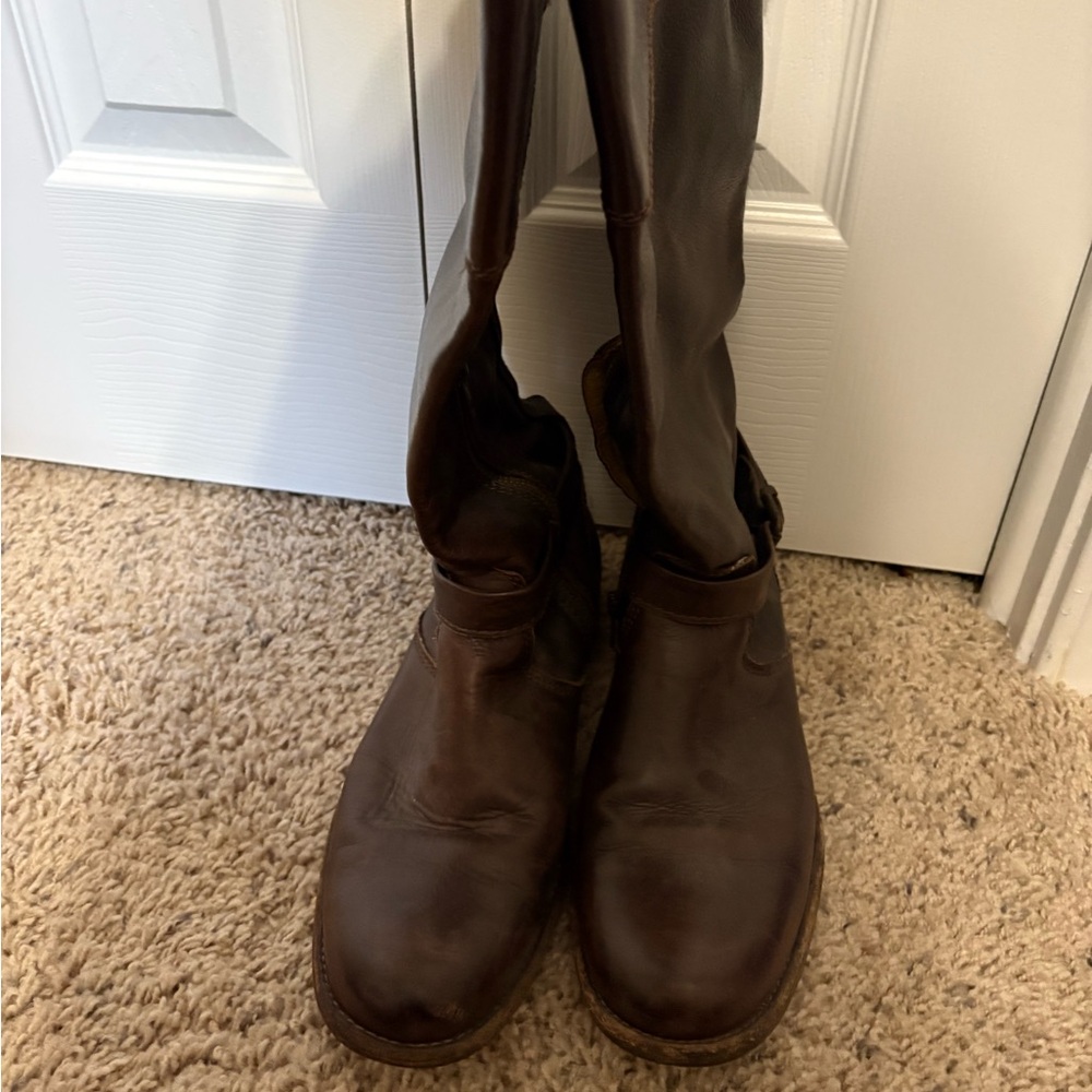 Women’s FRYE Tall Boots Brown Sz 9.5